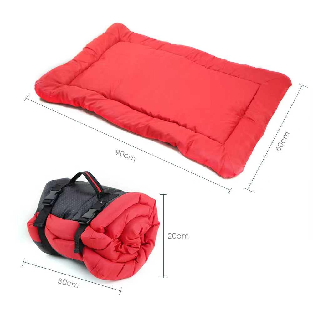 Portable Waterproof Dog Bed for Camping & Travel
