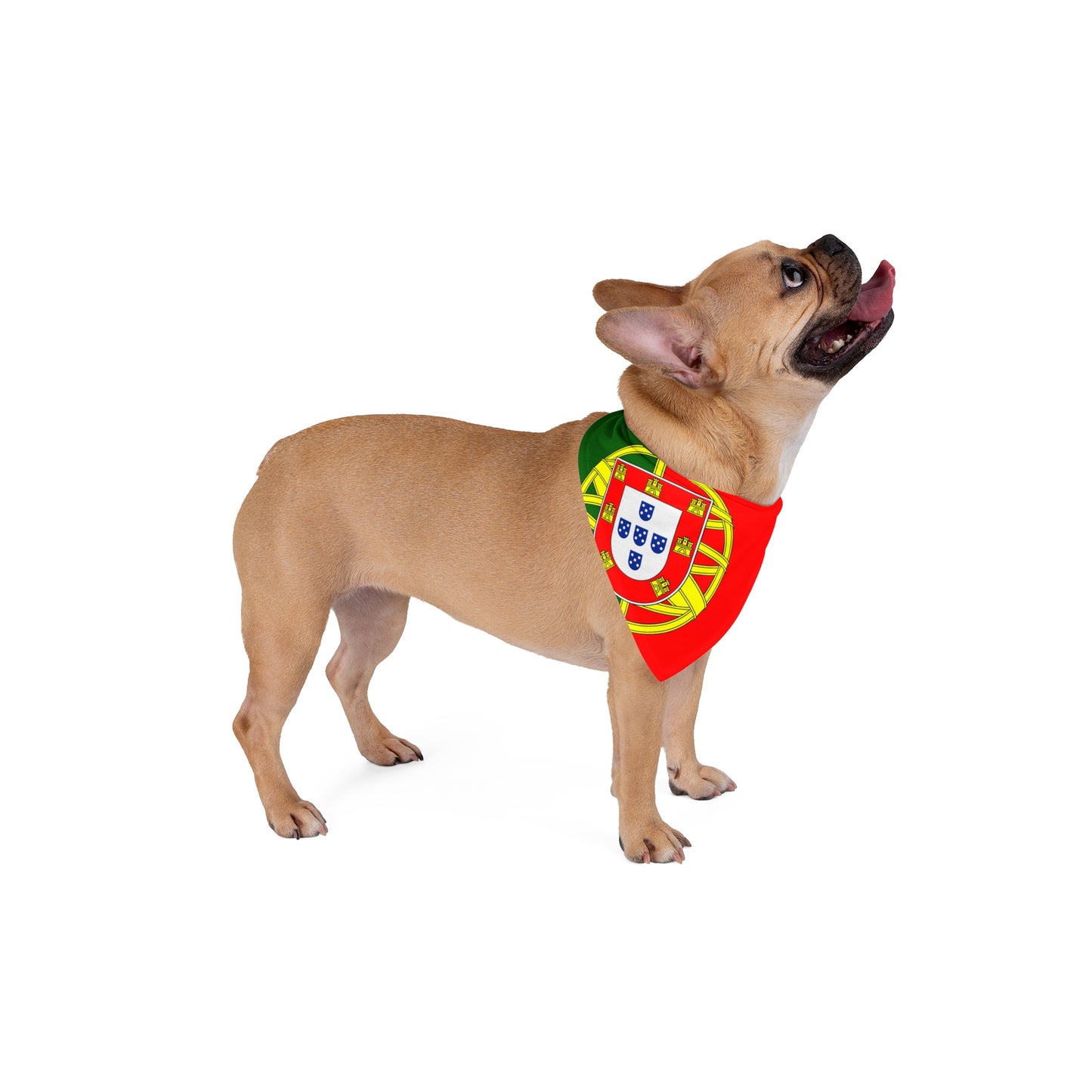 Soccer Fan Pet Bandana — Portugal