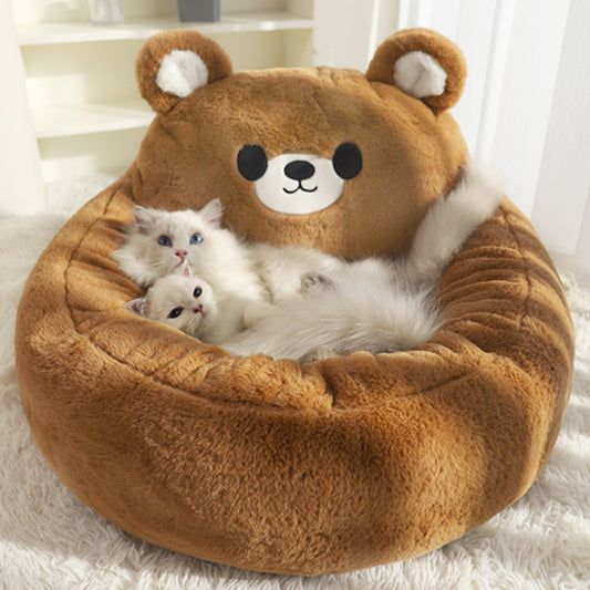 Calming Cat Cave Bed — Cozy Plush Tent for Cats & Small Dogs