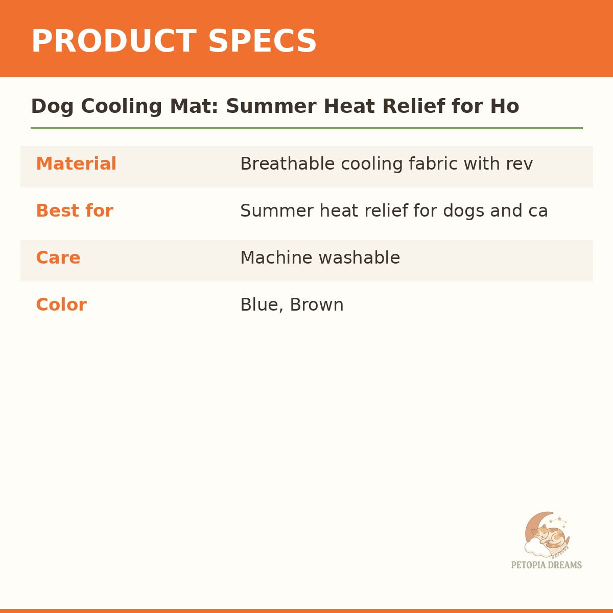 Dog Cooling Mat: Summer Heat Relief for Hot Pups | Petopia Dreams