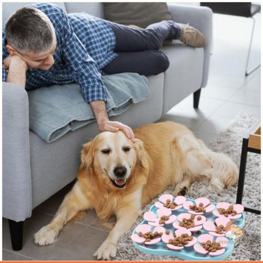 Slow Feeder Lick Mat for Dogs — Calming Silicone Pad | Petopia Dreams