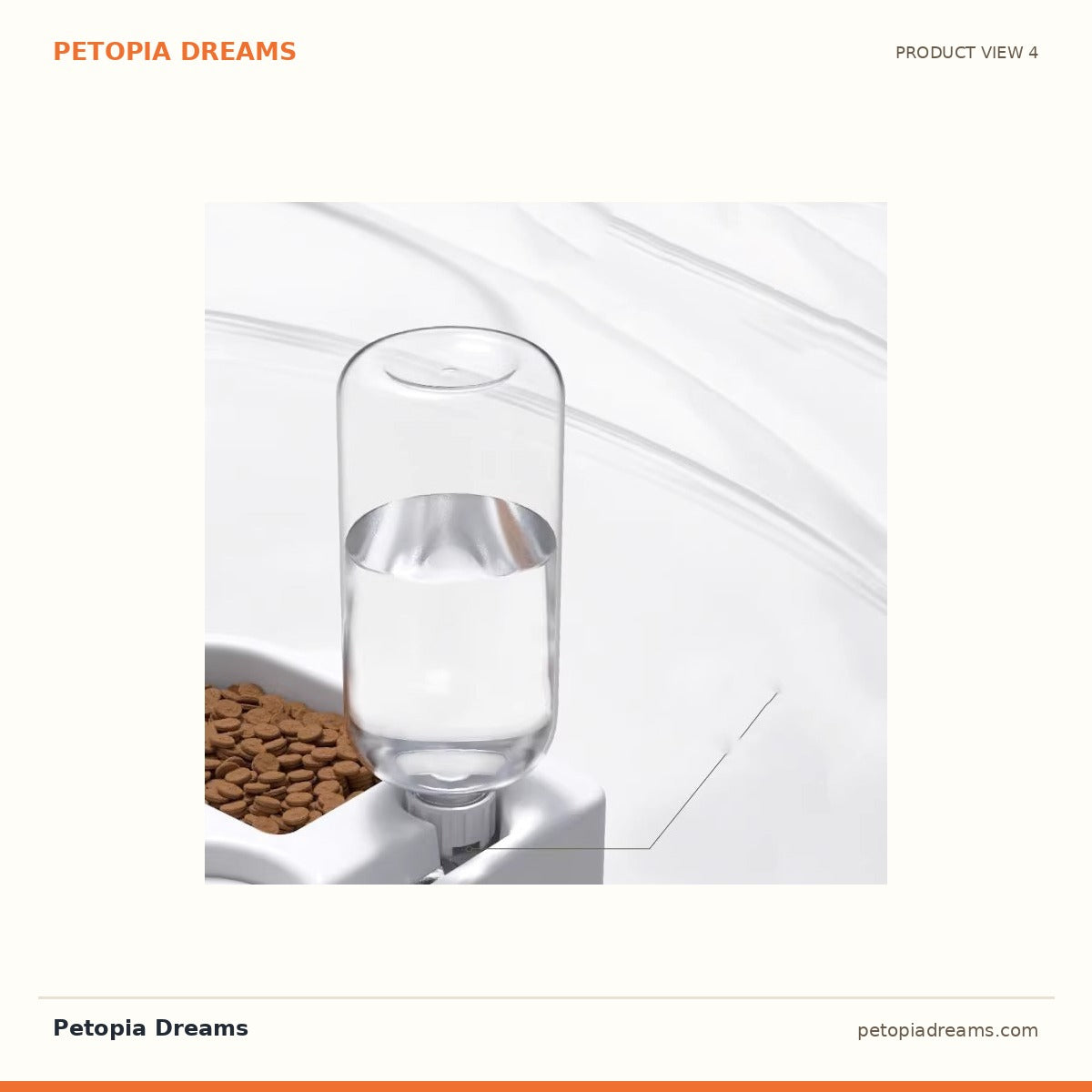 Additional product view of Cat Water Fountain – Food-Grade Fresh Flow for Cats & Dogs | Petopia Dreams
