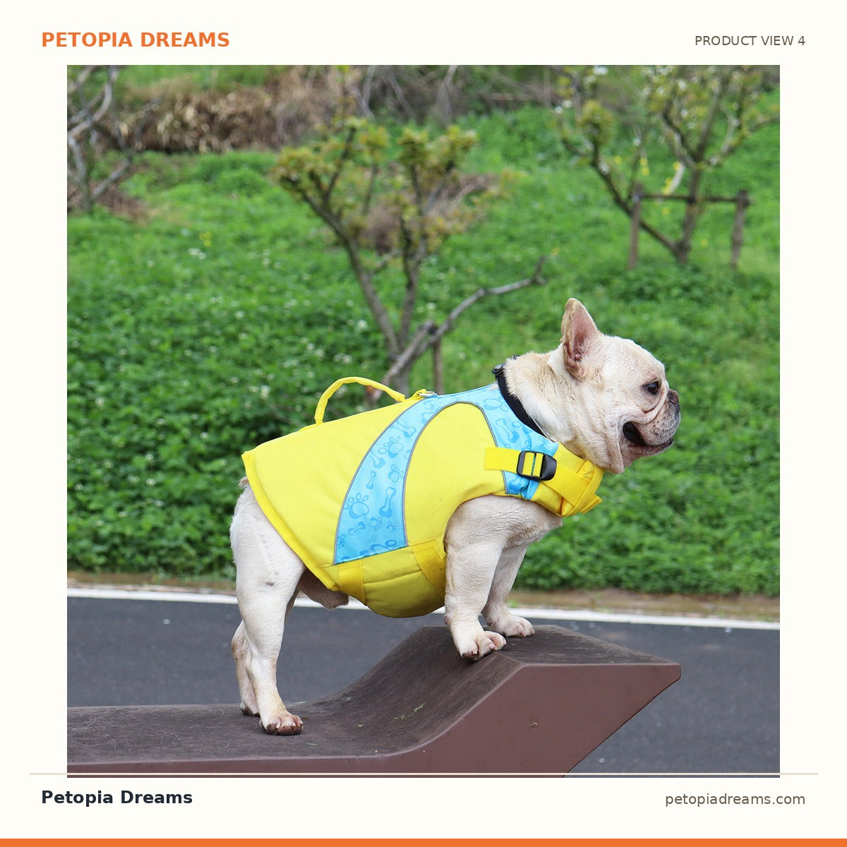 Additional product view of Dog Life Jacket — High-Visibility Swim Vest for Safe Water Play | Petopia Dreams