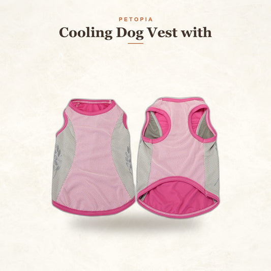 Cooling Dog Vest with Reflective Strip — Summer Cool Coat