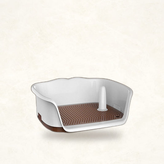Dog Potty Tray with Grate - Mess-Free Indoor Toilet for Small Dogs - photo 3