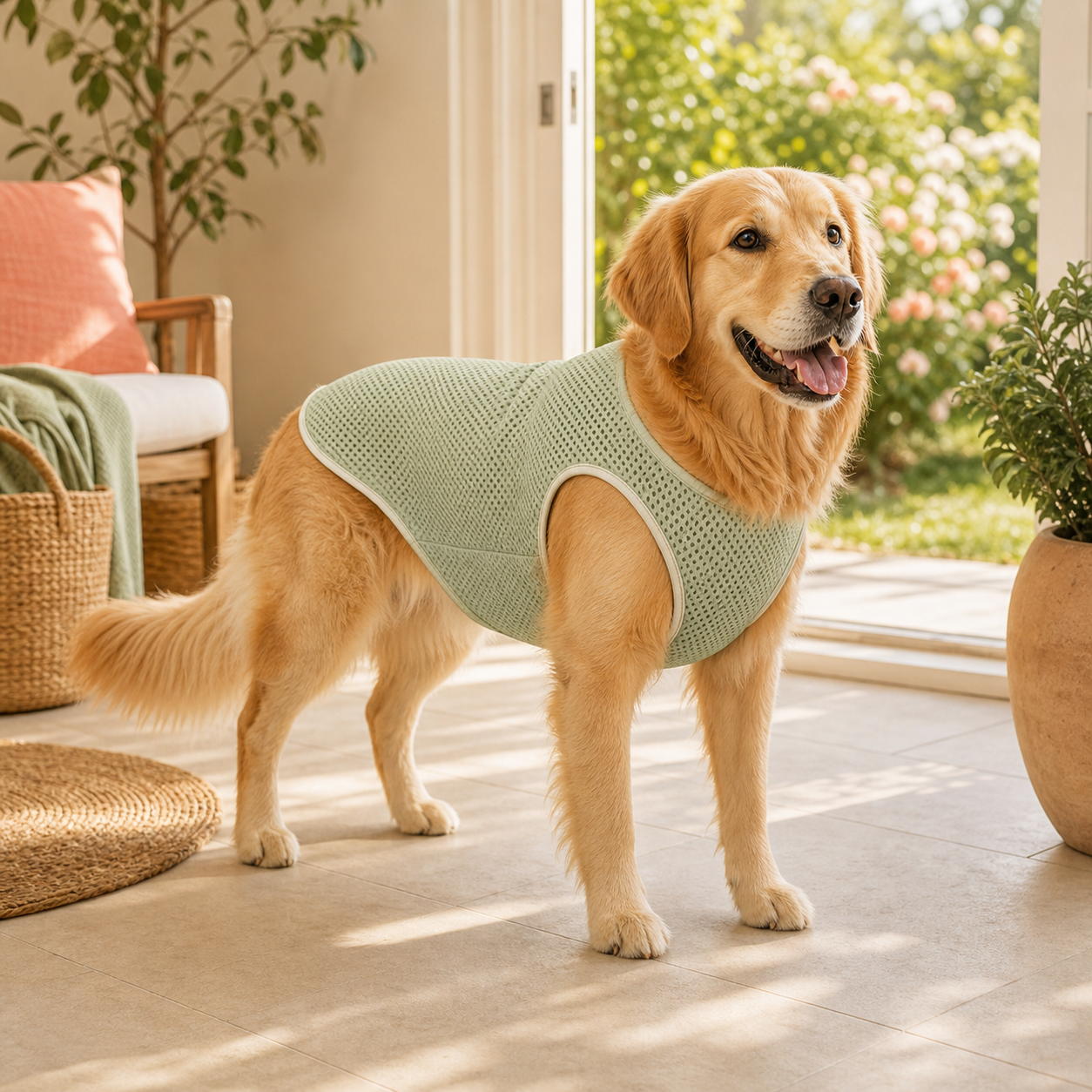 Breathable Summer Cooling Vest for Dogs