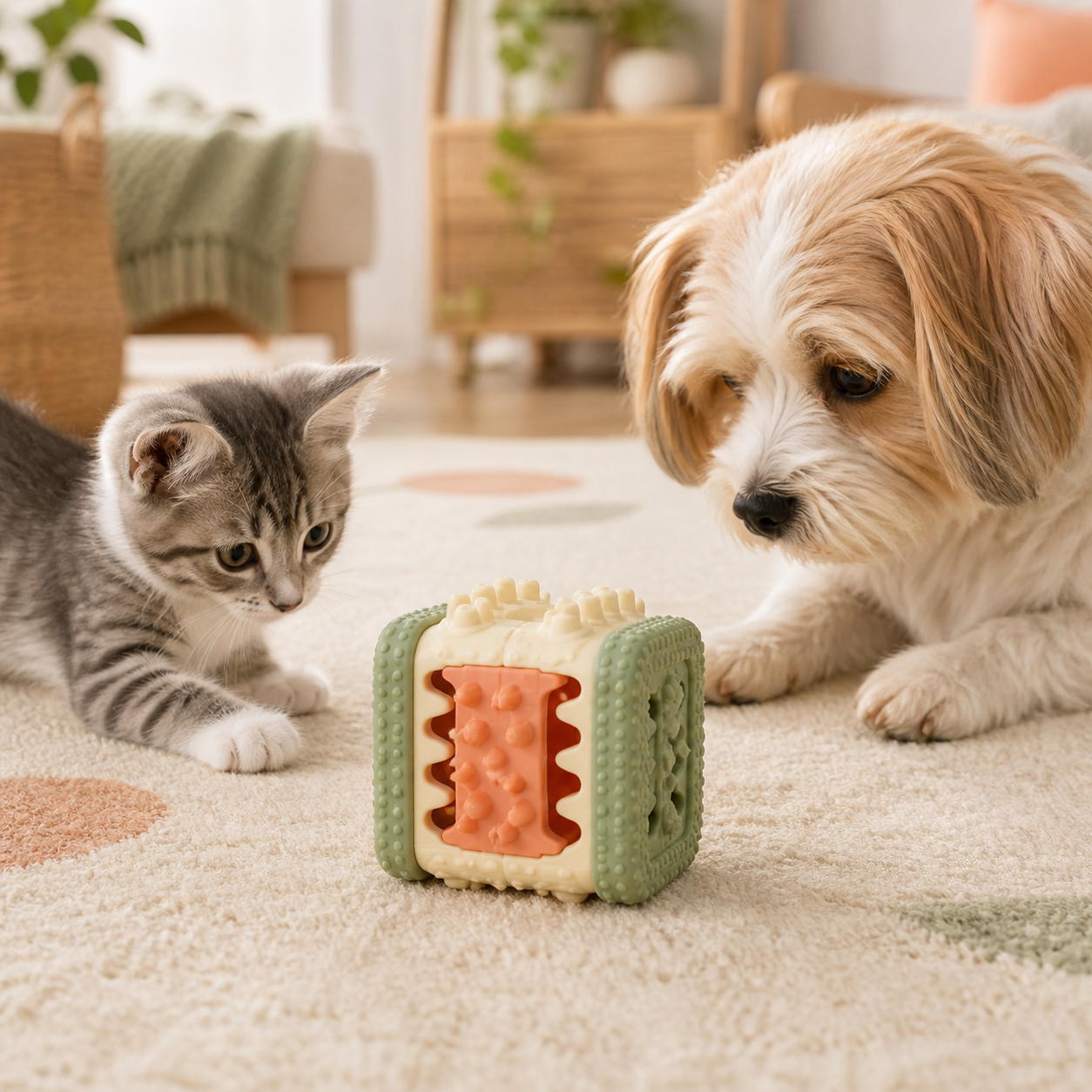 Teeth Puzzle Toy for Cats & Small Dogs