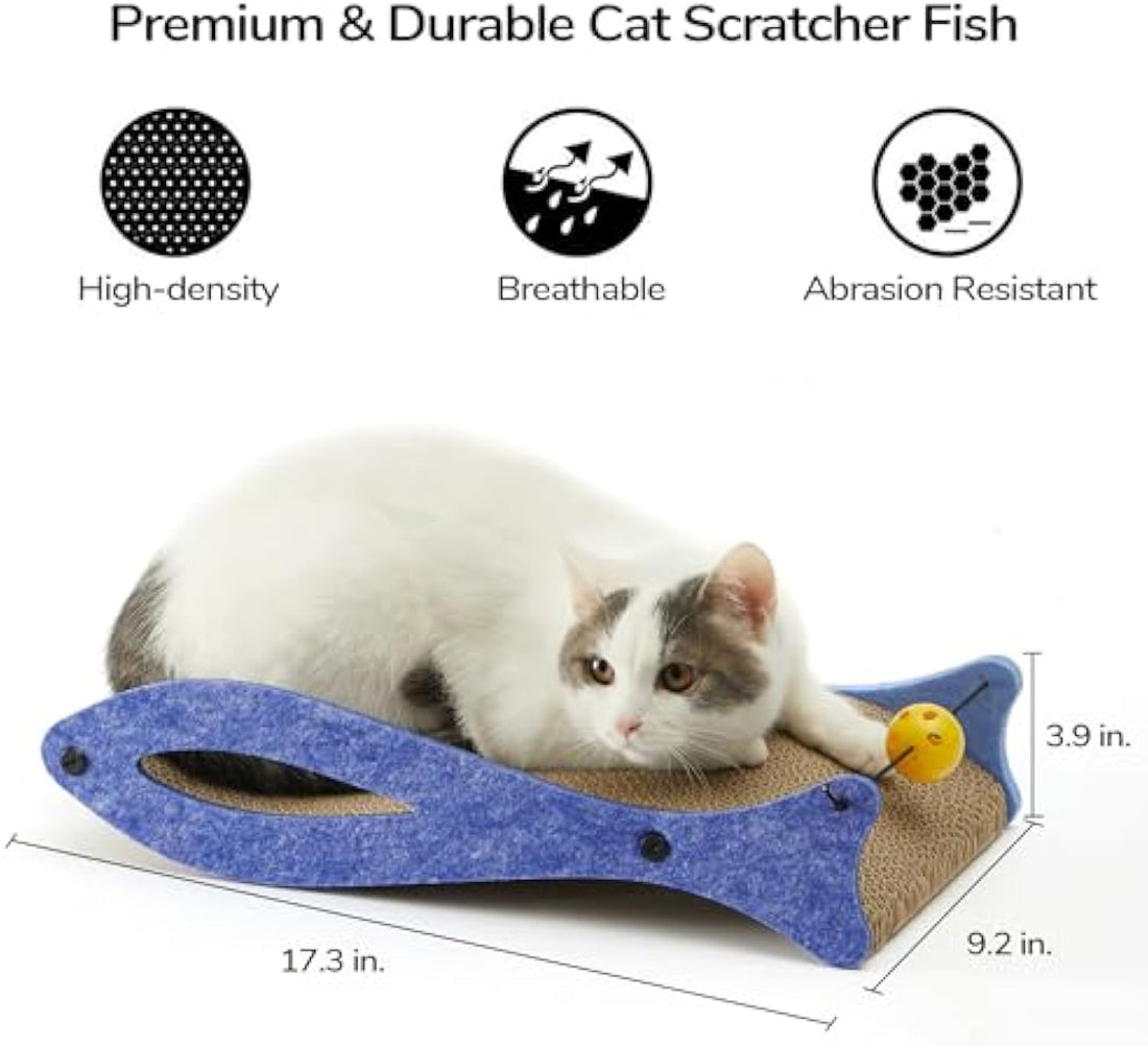 Best Fish-Shaped Cat Scratchers: Indoor Cats Love These