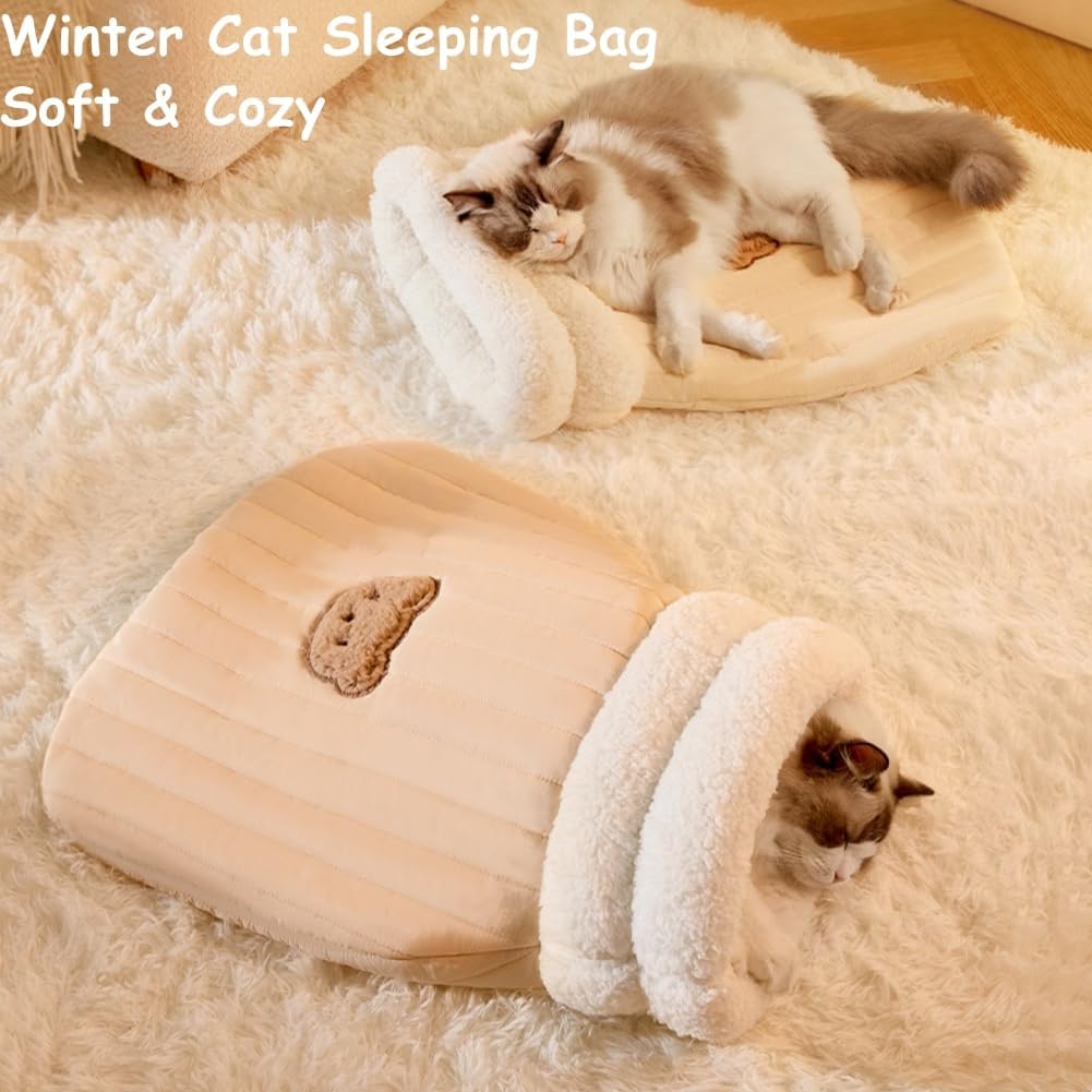 Best Calming Cat Bed for Anxious Cats: Self-Warming Cave