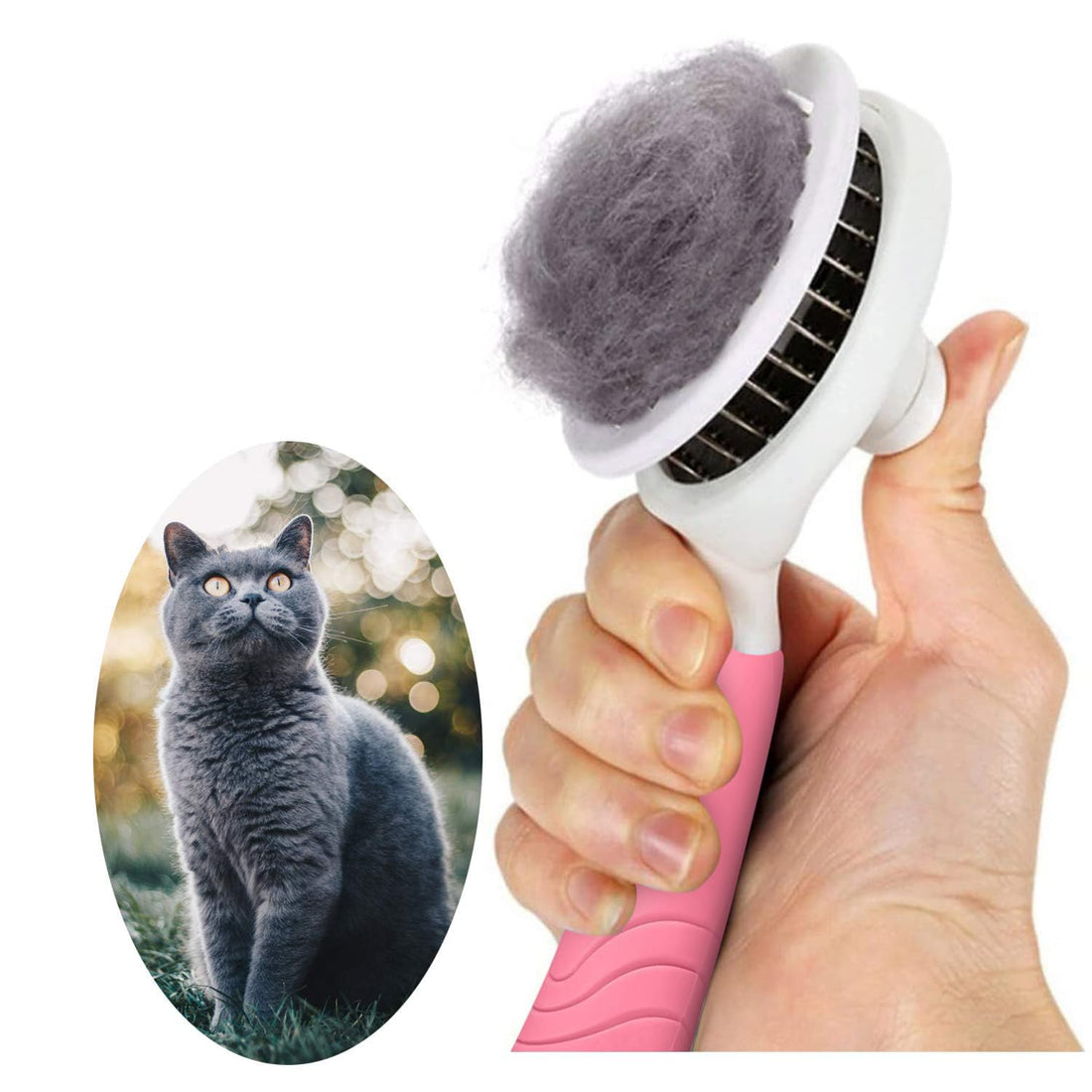Best Self-Cleaning Slicker Brush for Dogs & Cats