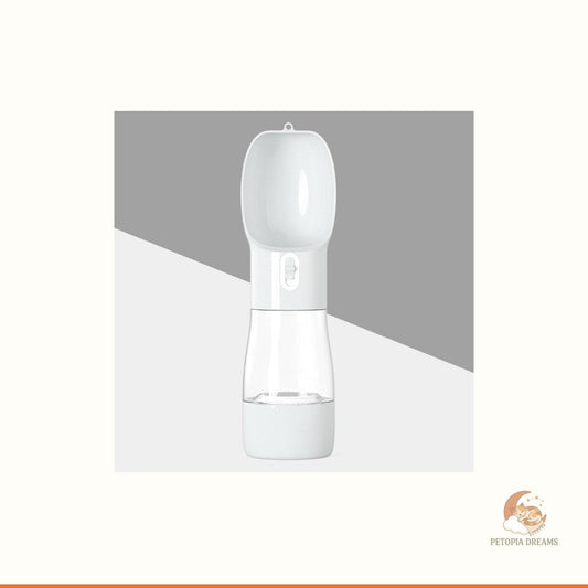 Best Portable Dog Water Bottle with Food Container