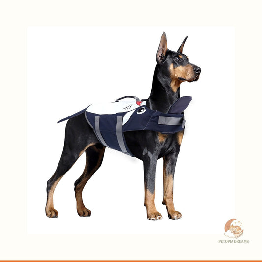 Best Dog Life Jacket with Safety Handle: Shark Vest Review