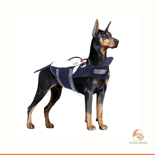 Best Dog Life Jacket with Safety Handle: Shark Vest Review