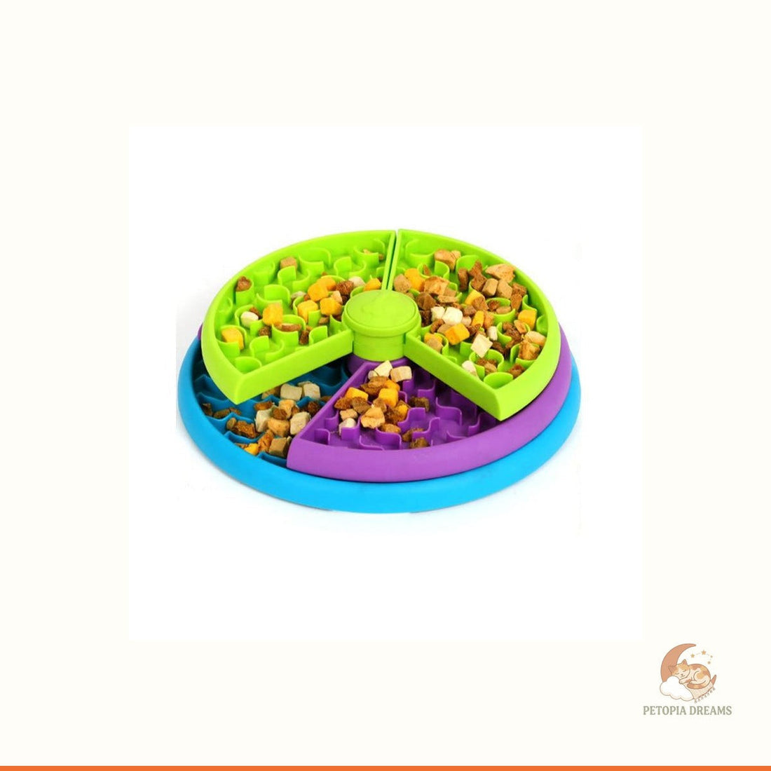 Best 3-in-1 Slow Feeder Dog Bowl: Puzzle & Lick Mat