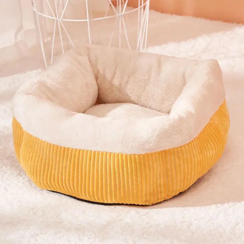 Calming Cat Bed — Cozy Round Donut Nest for Cats & Puppies