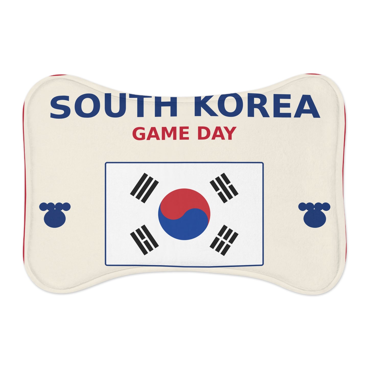 World Cup Pet Feeding Mat - South Korea