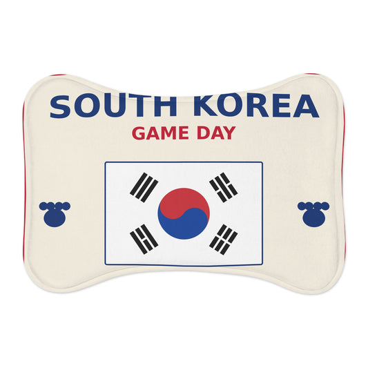 World Cup Pet Feeding Mat - South Korea