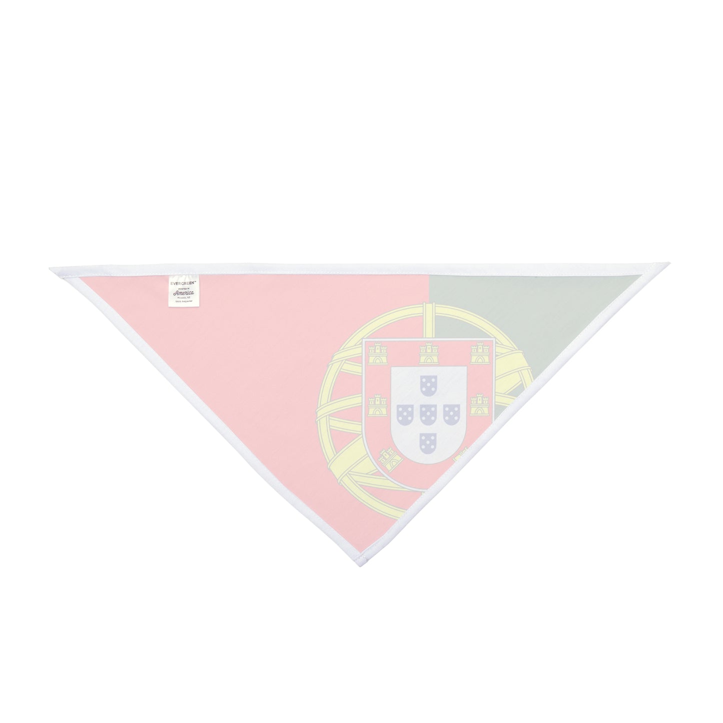Soccer Fan Pet Bandana — Portugal