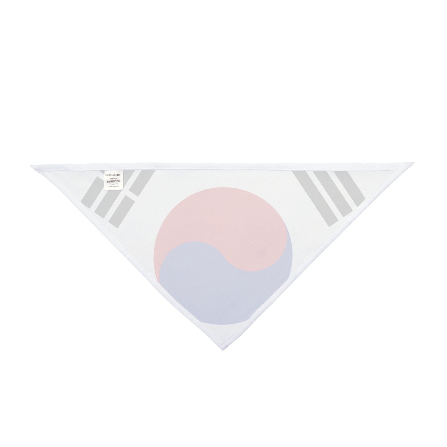 Soccer Fan Pet Bandana — South Korea