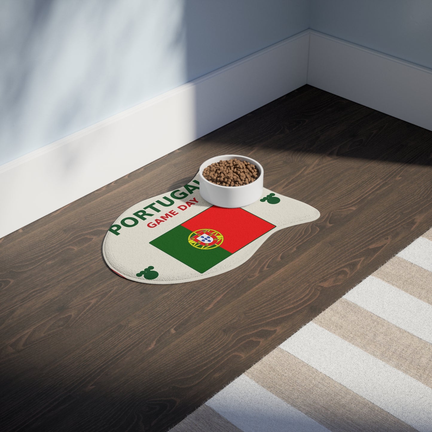 World Cup Pet Feeding Mat - Portugal