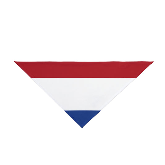 Soccer Fan Pet Bandana — Netherlands