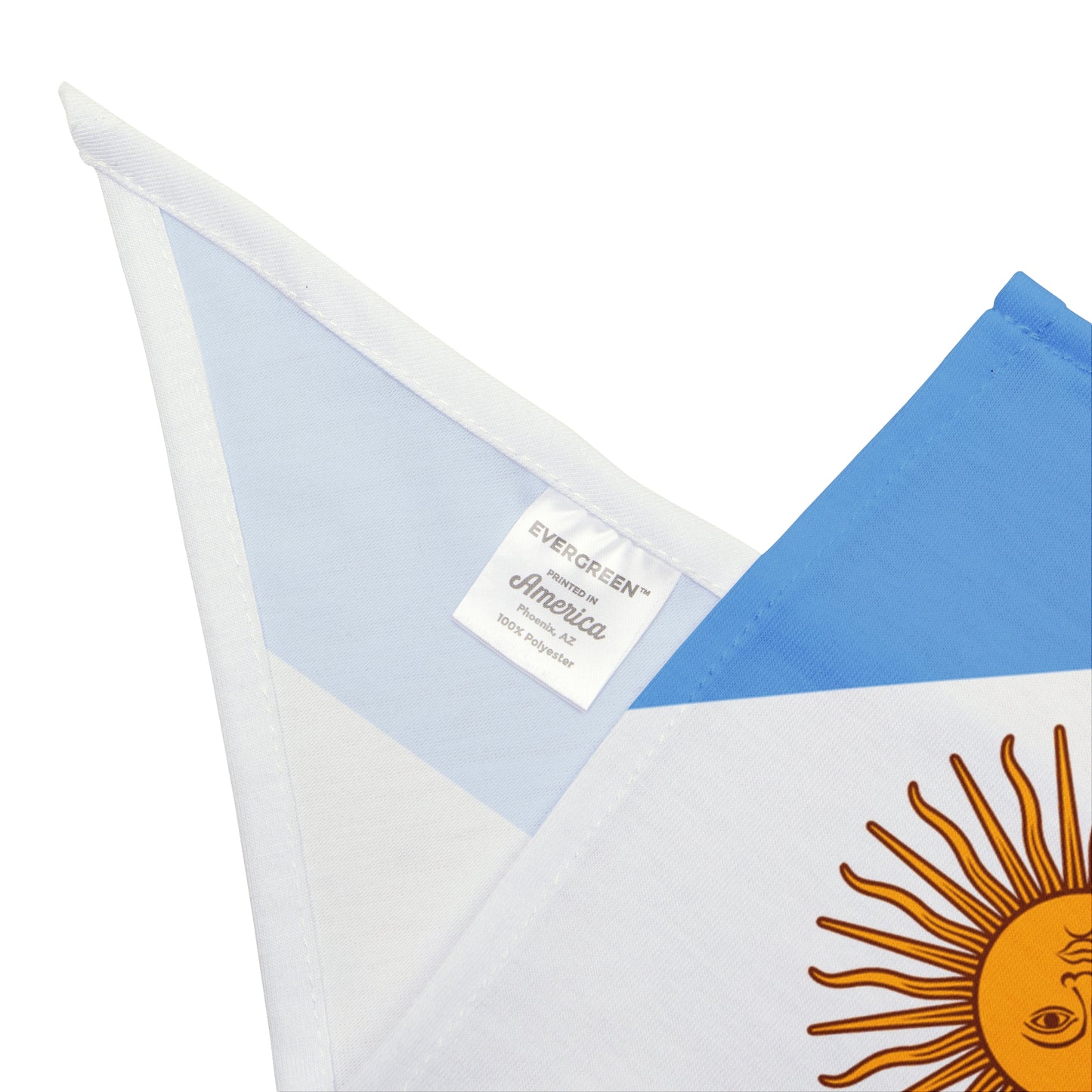 Soccer Fan Pet Bandana — Argentina