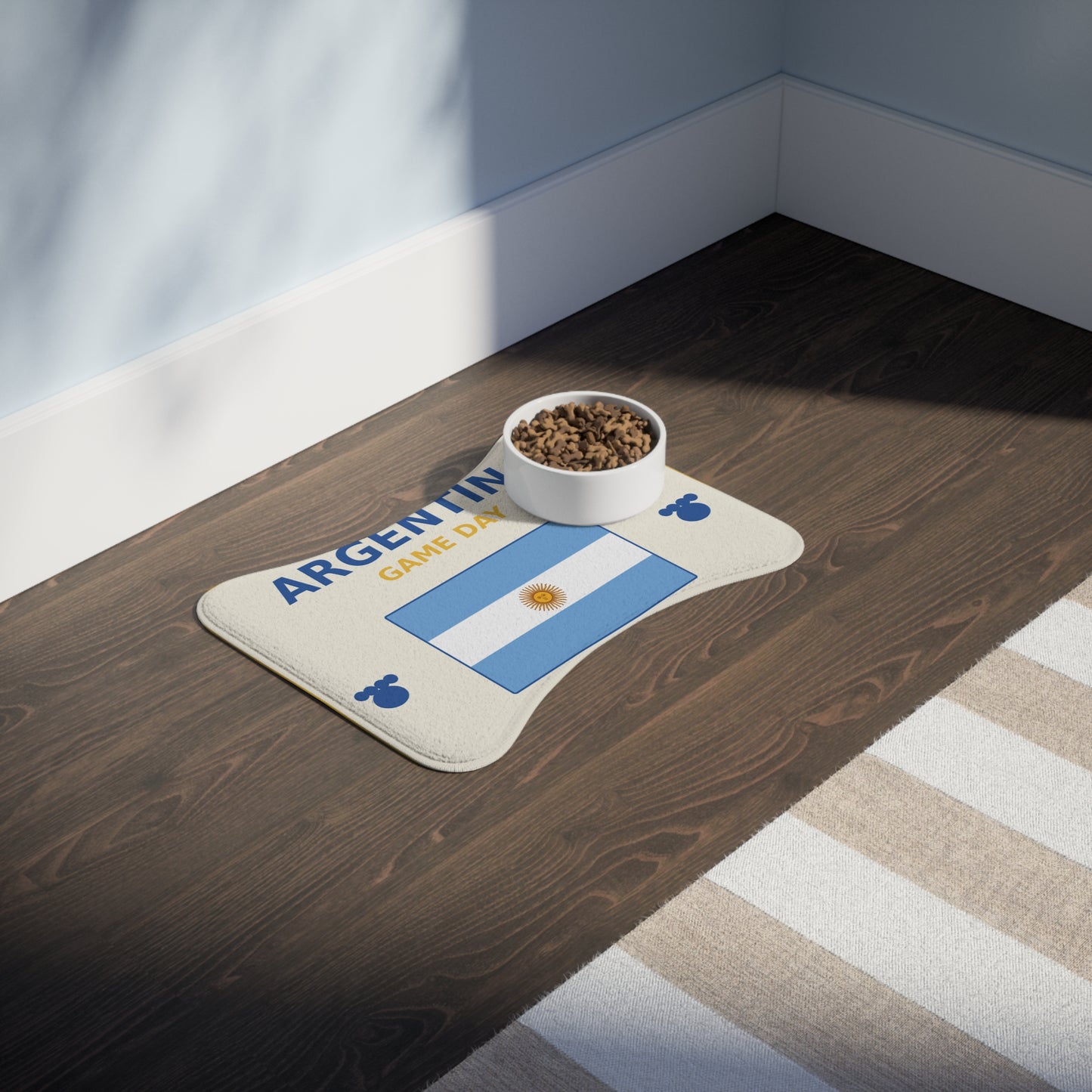 World Cup Pet Feeding Mat - Argentina