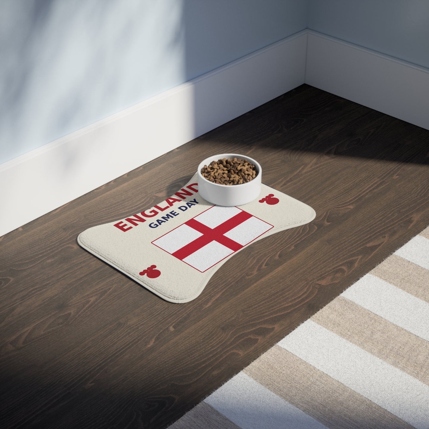 World Cup Pet Feeding Mat - England
