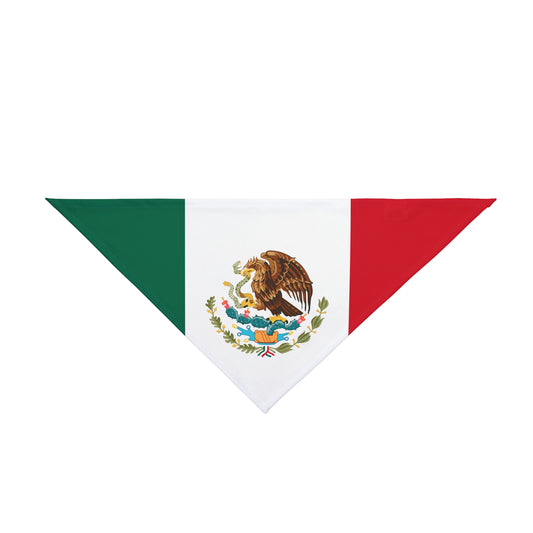 Soccer Fan Pet Bandana — Mexico
