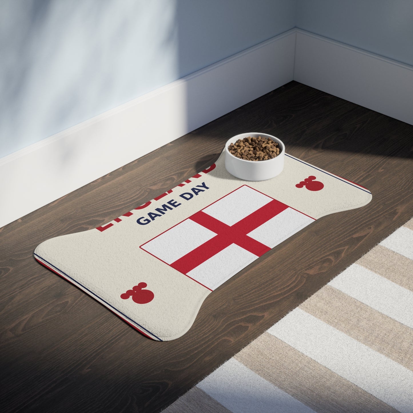 World Cup Pet Feeding Mat - England