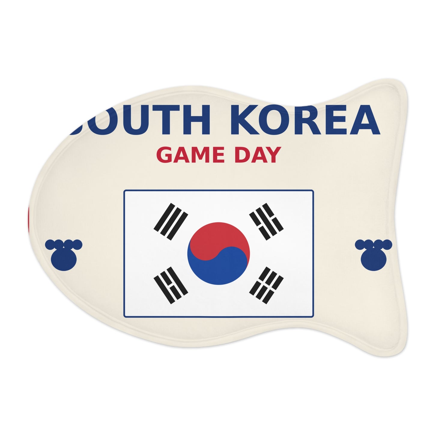 World Cup Pet Feeding Mat - South Korea