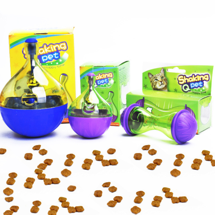 Interactive Cat Treat Ball — IQ Slow Feeder & Training Toy