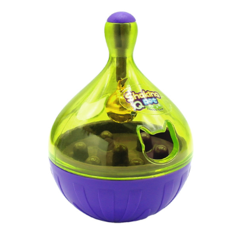 Interactive Cat Treat Ball — IQ Slow Feeder & Training Toy