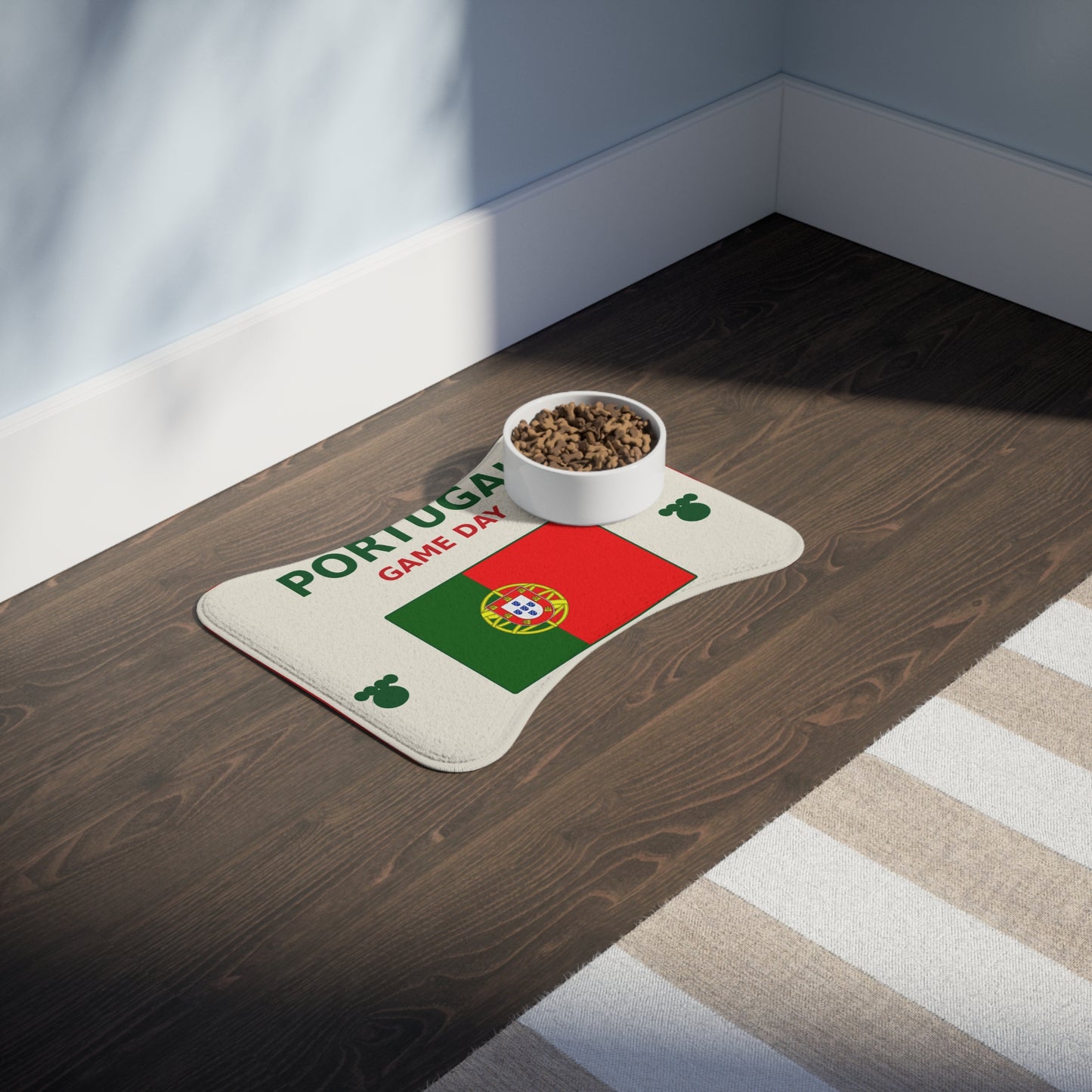 World Cup Pet Feeding Mat - Portugal