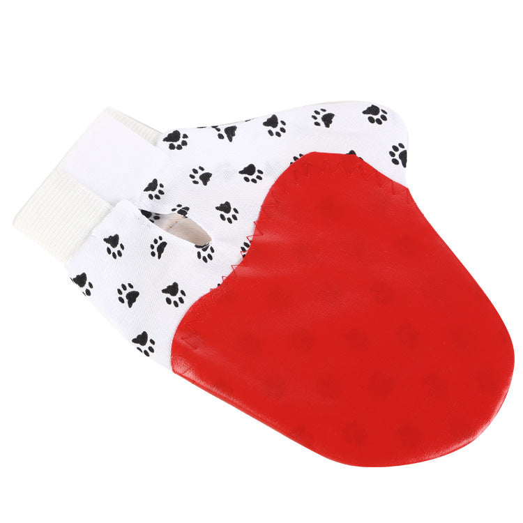 Pet Grooming Glove – Gentle Deshedding for Cats & Dogs