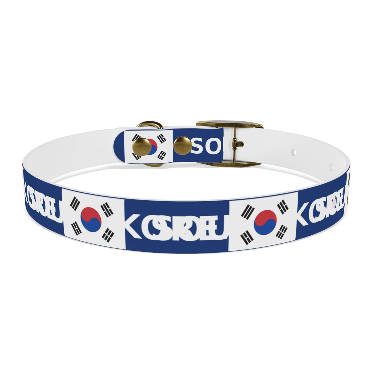 World Cup Dog Collar - South Korea
