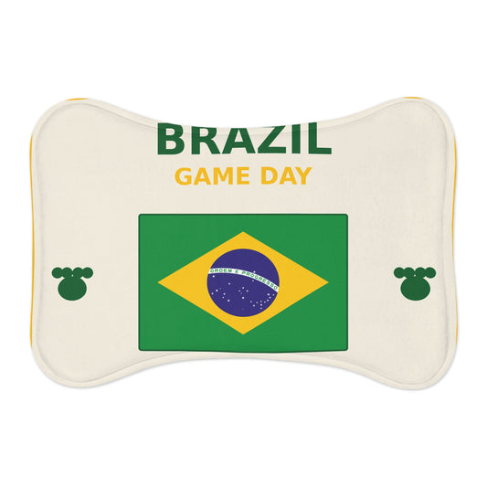 World Cup Pet Feeding Mat - Brazil