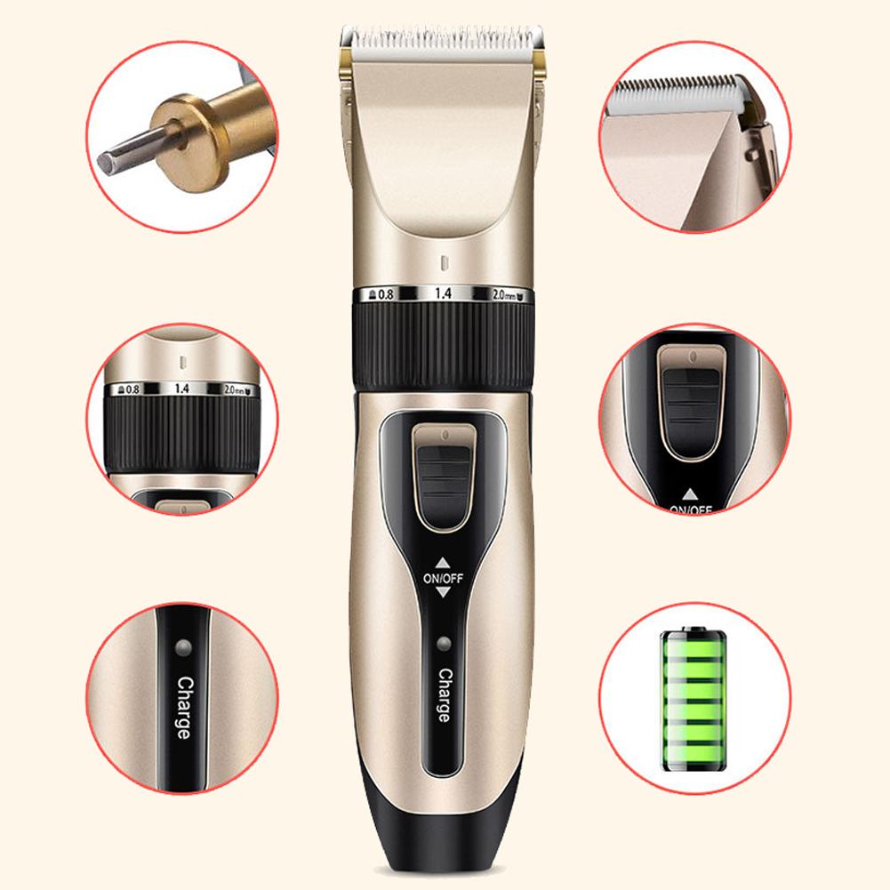Cordless Pet Grooming Kit – Quiet Clippers for Dogs & Cats