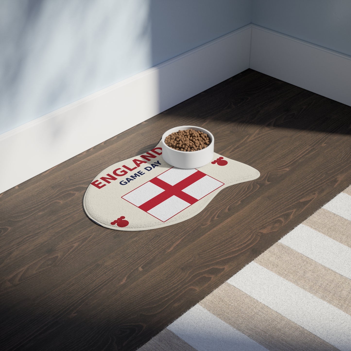 World Cup Pet Feeding Mat - England