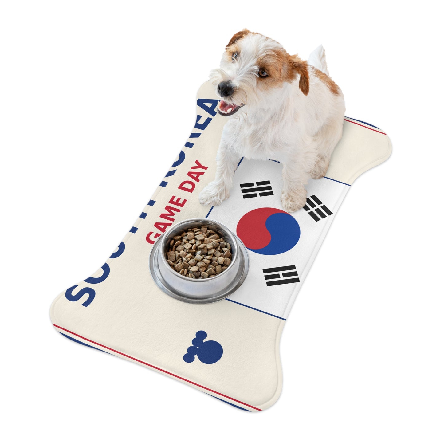 World Cup Pet Feeding Mat - South Korea