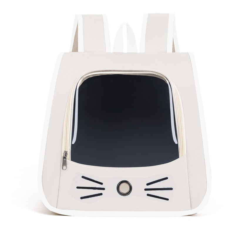Cat Carrier Backpack — Breathable Travel Bag for Cats & Small Dogs
