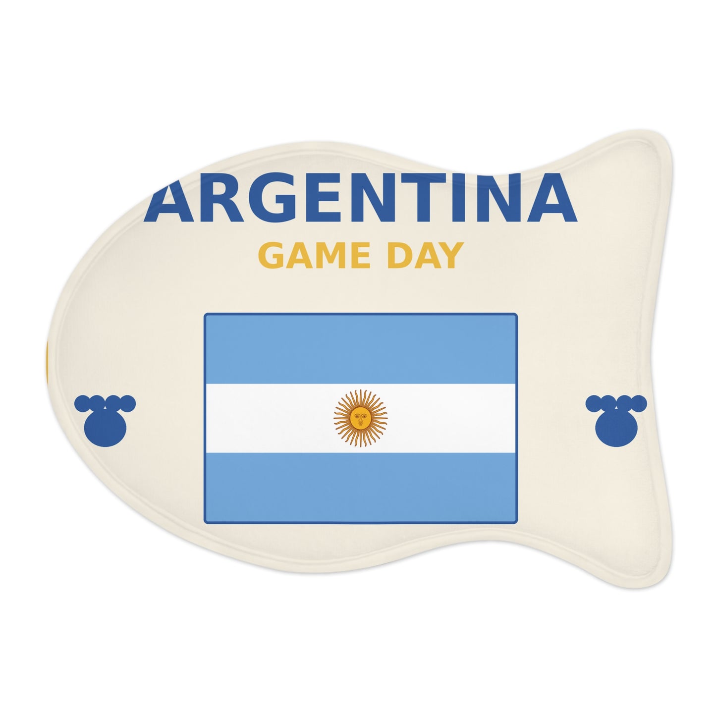 World Cup Pet Feeding Mat - Argentina