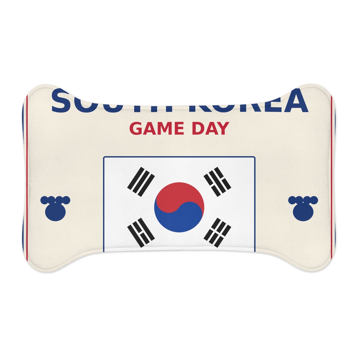 World Cup Pet Feeding Mat - South Korea
