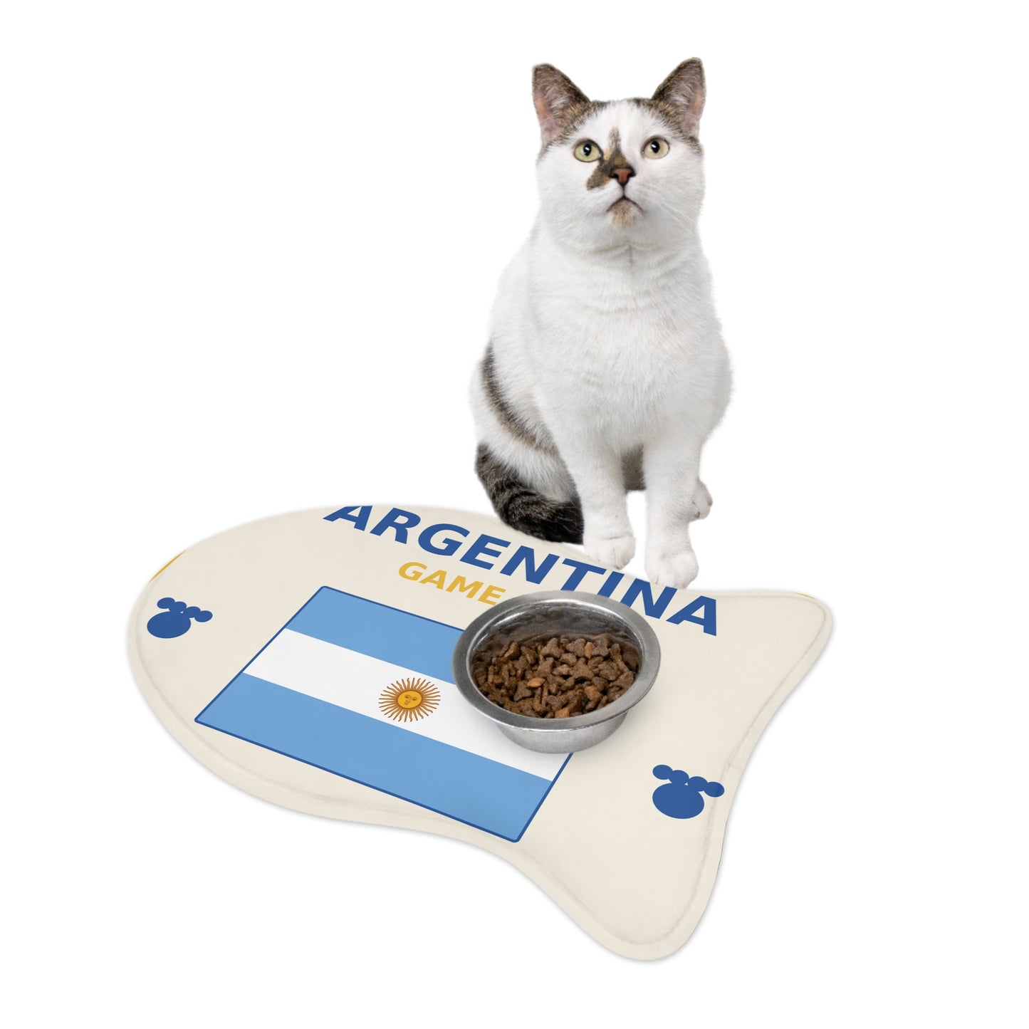 World Cup Pet Feeding Mat - Argentina