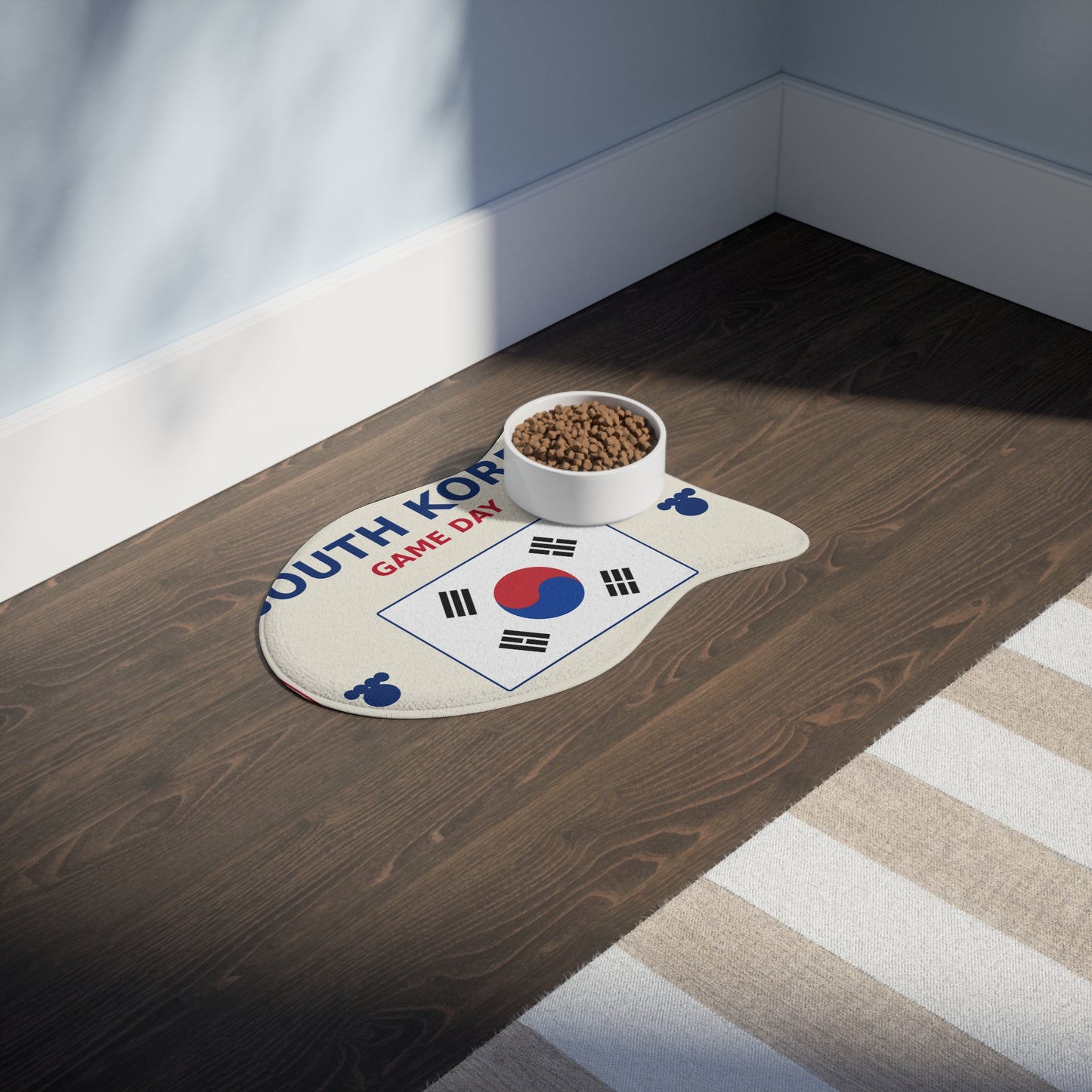 World Cup Pet Feeding Mat - South Korea