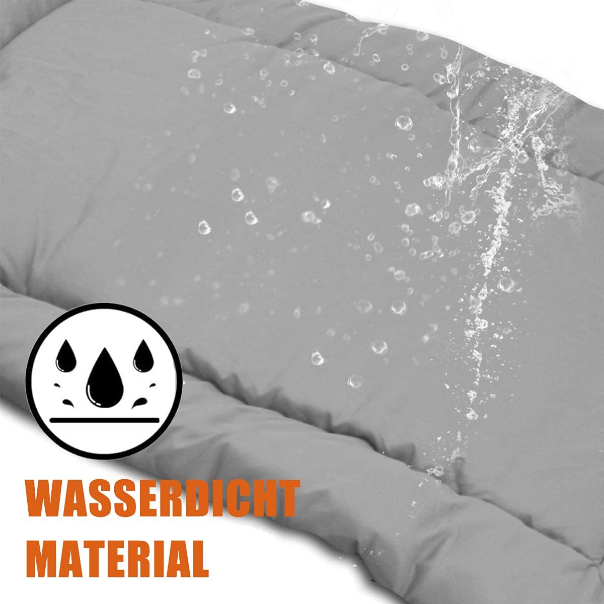 Portable Waterproof Dog Bed for Camping & Travel