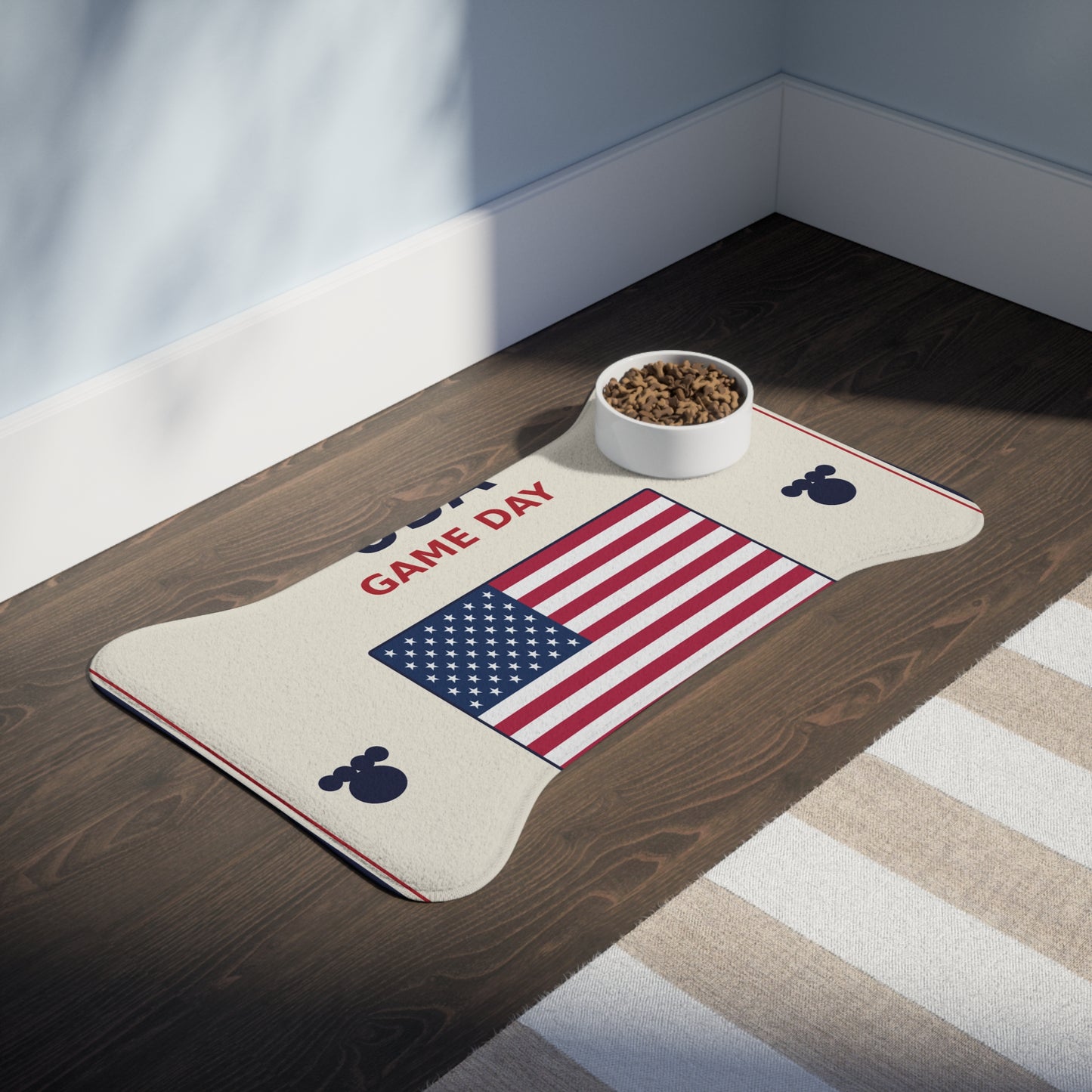 World Cup Pet Feeding Mat - USA