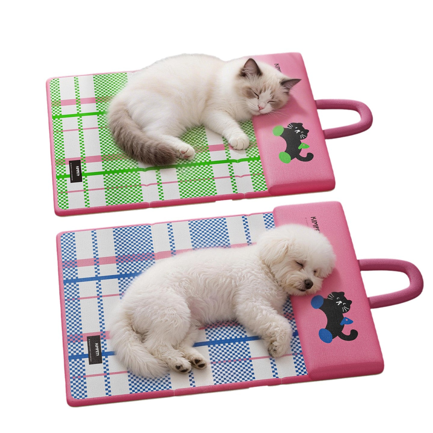Reversible Cooling Dog Bed Mat — Cool Summers, Cozy Winters