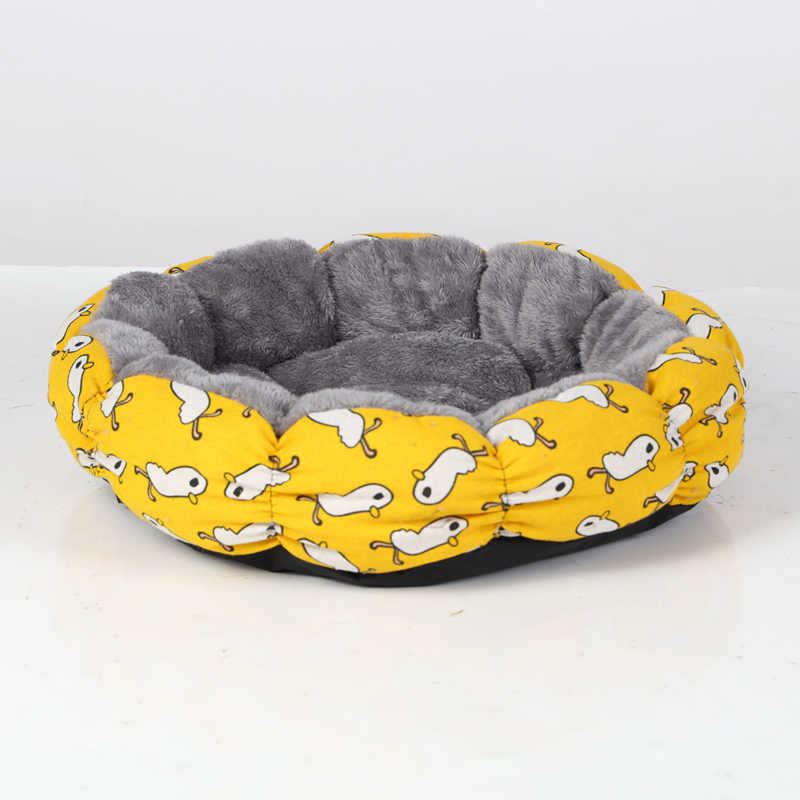 Calming Donut Cat Bed for Indoor Cats & Small Dogs