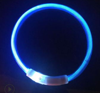 USB Rechargeable LED Dog Collar